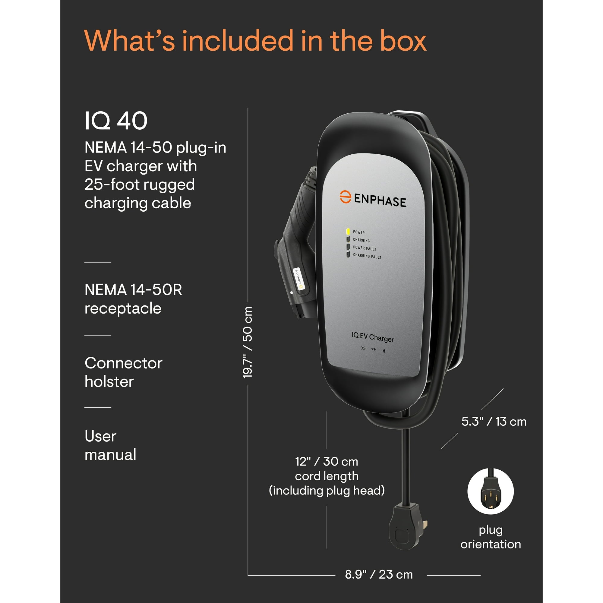 Enphase Level 2 EV Charger - Solar Smart Charger
