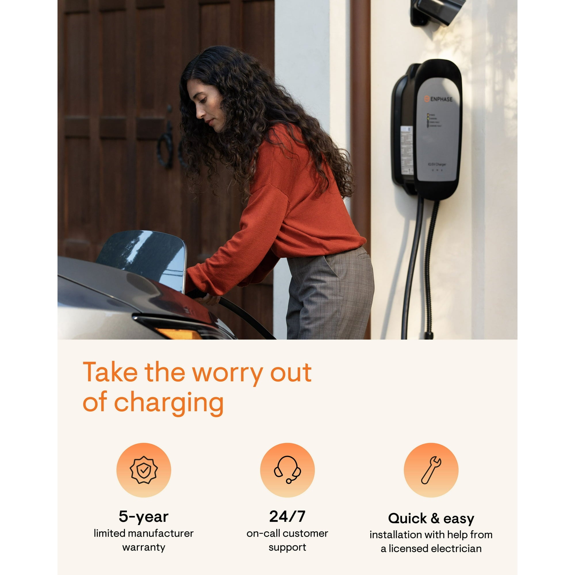 Enphase Level 2 EV Charger - Solar Smart Charger