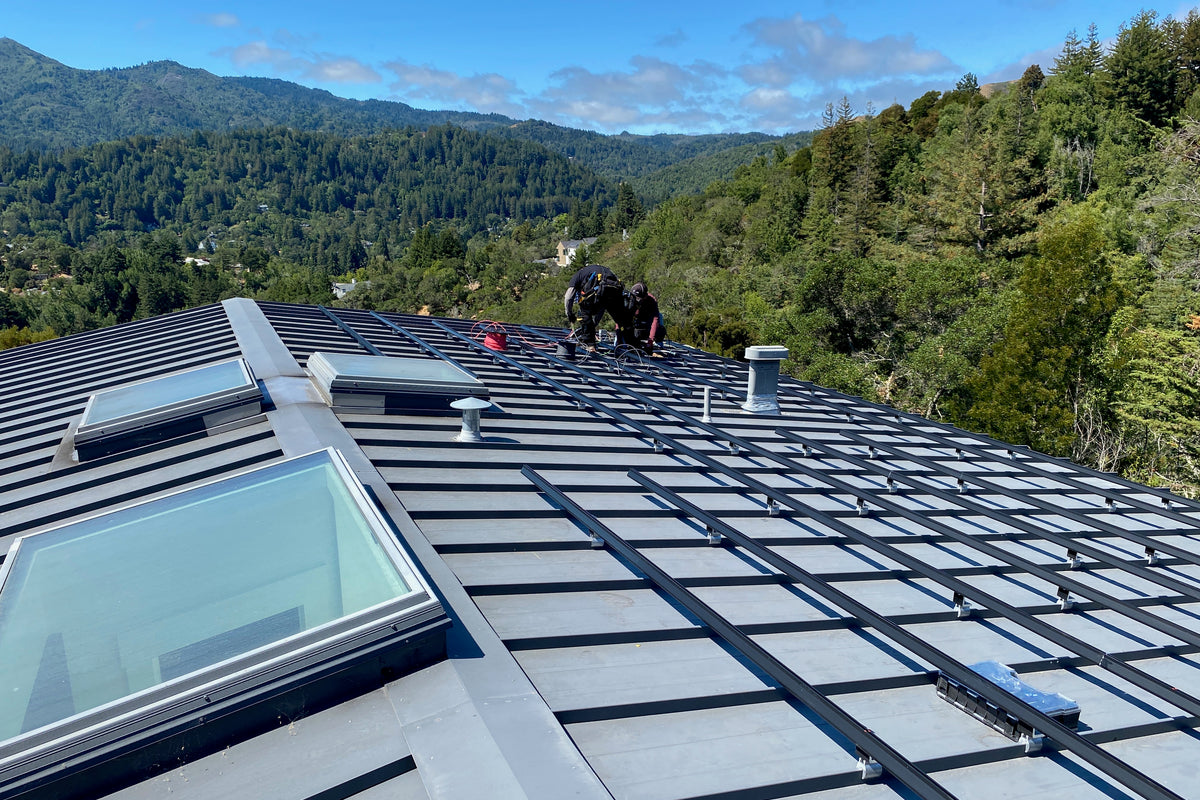 Solar Racking Installation 